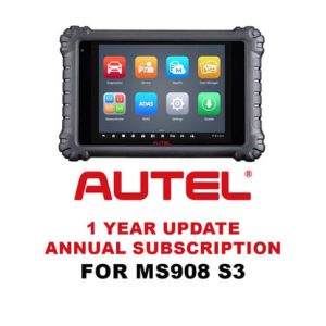 Autel - MaxiSys MS908S3 için 1 yıllık Abonelik Güncellemesi - TR26435