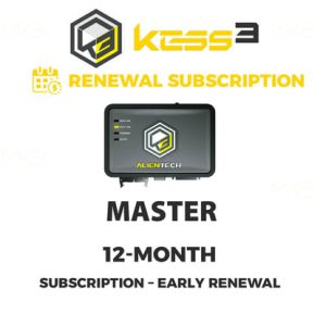 Alientech - KESS3 Master - 12 aylık abonelik – Erken yenileme - TR28269