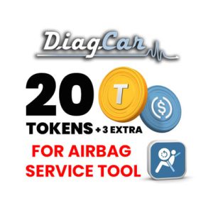 DiagCar 20 Token + Hava Yastığı Servis Aracı için 3 Ekstra - TR28107