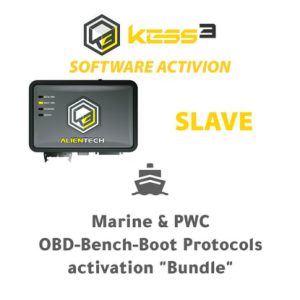Alientech - KESS3SA013 - KESS3 Köle - Deniz ve PWC OBD-Bench-Boot Protokolleri aktivasyon "Paketi" - TR28129