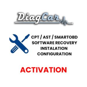 Diagcar CPT / AST / Akıllı OBD Yazılım Kurtarma / Kurulum / Yapılandırma - TR27154