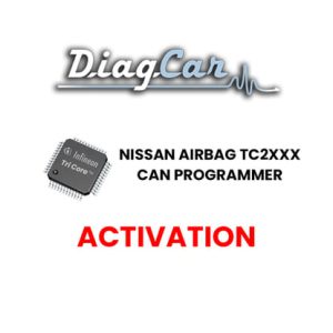 DiagCar NISSAN AIRBAG TC2XXX CAN Programlayıcı - TR25410
