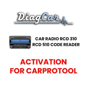 DiagCar ARAÇ RADYOSU RCD 310 RCD 510 Kod Okuyucu - TR25401