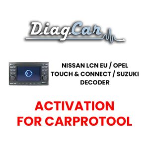 DiagCar Nissan LCN EU / Opel Touch ve Connect / Suzuki Dekoder - TR25394