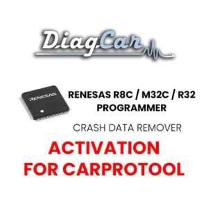 DiagCar Renesas R8C / M32C / R32 Programlayıcı CRASH DATA Remover - TR25393
