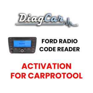 DiagCar Ford Radyo Kod Okuyucu Aktivasyonu CarProTool için - TR25390