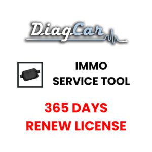 DiagCar IMMO Servis Aracı 365 Gün Lisans Yenileme - TR25373