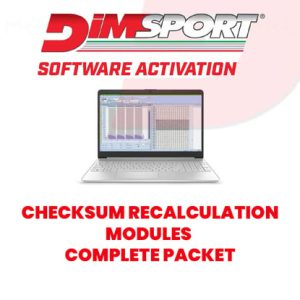 Dimsport - Kontrol Toplamı Yeniden Hesaplama Modülleri - Tam Paket (V03CKALL01) - TR28185