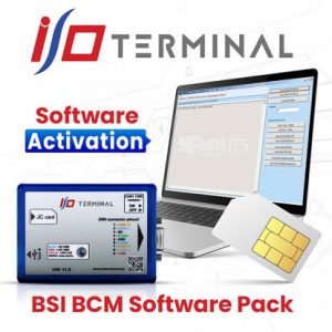 G/Ç IO Terminali Çoklu Aracı - BSI BCM Yazılım Paketi Aktivasyonu - TRON277