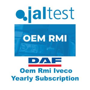 Jaltest - OEM RMI DAF. Yıllık Abonelik - TR28513
