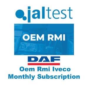 Jaltest - OEM RMI DAF. Aylık Abonelik - TR28512