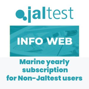 Jaltest 70604024 BİLGİ Web. Deniz yıllık aboneliği. Jaltest kullanıcısı olmayanlar - TR27228