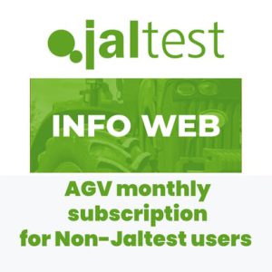 Jaltest 70604025 BİLGİ Web. Jaltest kullanıcısı olmayanlar için aylık AGV aboneliği - TR27218