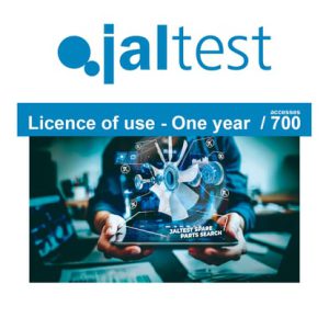 Jaltest - 70605041 Yedek Parça Arama Kullanım Lisansı - Bir yıl / 700 erişim - TR26716
