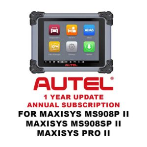 Autel MaxiSys MS908P II, MaxiSys MS908SP II ve MaxiSys Pro II 1 yıllık Abonelik Güncellemesi - TR23361