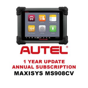 Autel MaxiSYS MS908CV OBD2 Ağır Hizmet Teşhis Tarayıcı 1 yıllık Abonelik - TR11408