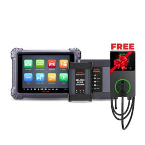Autel MaxiSYS MS909EV Tablet Tanı Aracı + ÜCRETSİZ Autel MaxiCharger AC Wallbox EU AC W22 Paketi - TR13839+GIFT
