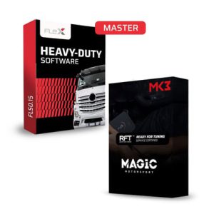 MAGIC RFT - Ayarlamaya Hazır Lisans + Magic FLS0.15M - SW Flex Ağır Hizmet Tipi OBD/Tezgah/Boot - Master - TRON549