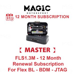 MAGIC FLS1.3M - Flex BL - BDM - JTAG Master İçin 12 Aylık Yenileme Aboneliği - TR17854