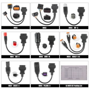G3 için OBDstar Motosiklet Kablo Kiti - TR24026