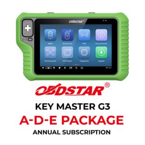 Obdstar - Anahtar Ustası G3 A-D-E Paketi Yıllık Abonelik - TR28756