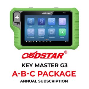 Obdstar - Anahtar Ustası G3 A-B-C Paketi Yıllık Abonelik - TR28751