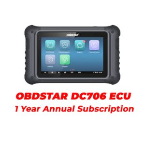 OBDSTAR DC706 ECU1 Yıllık Yıllık Abonelik - TR23359
