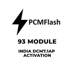 PCMflash - 93 Modül Hindistan DCM7.1AP Aktivasyonu - TR23867