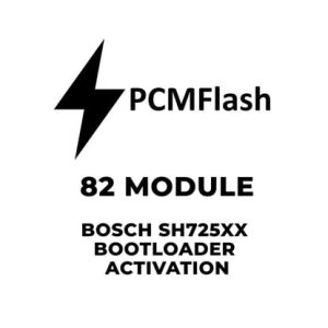 PCMflash - 82 Modül Bosch SH725xx önyükleyici Etkinleştirme - TR23856