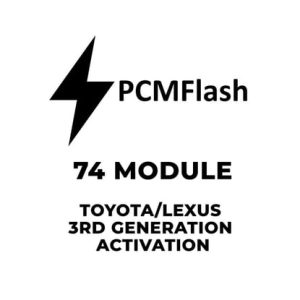 PCMflash - 74 Modül Toyota / Lexus 3. nesil Aktivasyonu - TR23848