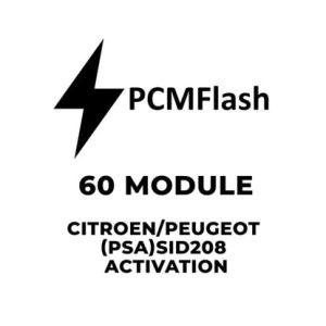 PCMflash - 60 Modül Citroen / Peugeot (PSA) SID208 Aktivasyonu - TR23834