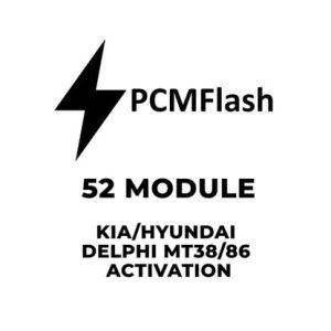 PCMflash - 52 Modül Kia / Hyundai Delphi MT38 / 86 Aktivasyonu - TR23826