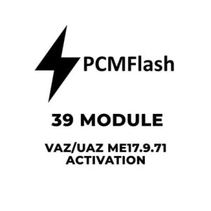 PCMflash - 39 Modül VAZ / UAZ ME17.9.71 Etkinleştirme - TR23814