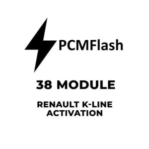 PCMflash - 38 Modül Renault K-Line Aktivasyonu - TR23813