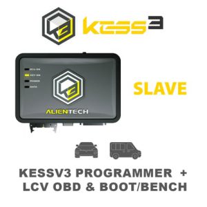 ALIENTECH KESSv3 ECU ve TCU Programlayıcısı LCV OBD ve BOOT/BENCH Slave Yazılım Aktivasyonları ile - TRON393