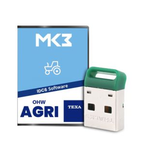 TEXA IDC6 PLUS OHW AGRI Yazılım lisansı (HASP ANAHTARI DAHİL) PC için (P2307000000000) - TR26642