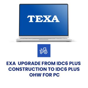 TEXA YÜKSELTME IDC6 PLUS CONSTRUCTION'dan IDC6 PLUS OHW'ye PC İÇİN - J2B3000030W000 - TR26224