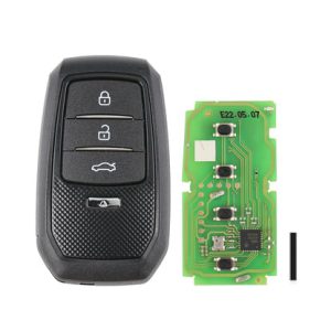 Xhorse Toyota XM38 Akıllı Anahtar 4D 8A 4A Hepsi Bir Arada Anahtar Kabuğu Destekler Yeniden Yazma XSTO01EN - TR16397