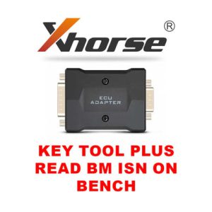 Xhorse - Anahtar Aracı Plus Bench'te BM ISN Okuma - TR26374
