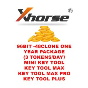 Xhorse - 96 bit 48 - klon Bir Yıl Paketi (günde 3 token) - TR26376