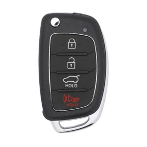 Xhorse Evrensel Çevirmeli Uzaktan Kumanda Anahtarı 3+1 Düğme Hyundai Style XNHY03EN - TR26065
