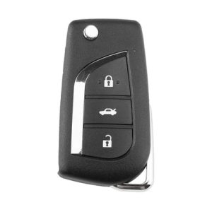 Xhorse VVDI Anahtar Aracı VVDI2 Kablosuz Flip Uzaktan Anahtar 3 Düğmeli Toyota Tarzı XNTO20EN - TR28727