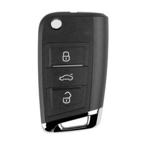 Xhorse VVDI Anahtar Aracı VVDI2 Flip Uzaktan Anahtar 3 Düğmeli MQB Tarzı XEDM01EN Süper Çip ile - TR28207