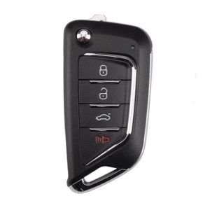 Xhorse VVDI Anahtar Aracı VVDI2 Kablolu Flip Uzaktan Anahtar 4 Butonlu Evrensel Tip XKCD06EN - TR27467