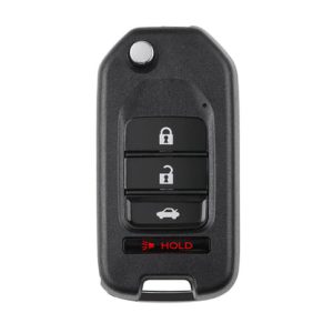 Xhorse VVDI Anahtar Aracı VVDI2 Kablolu Flip Uzaktan Anahtar 4 Düğmeli Honda Tipi XKHO21EN - TR28146