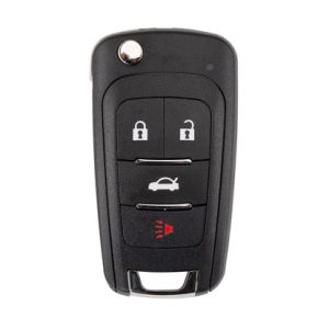 Xhorse VVDI Anahtar Aracı Tel Katlanır Uzaktan Anahtar 3+1 Düğme GM Tarzı XKBU21EN - TR27463