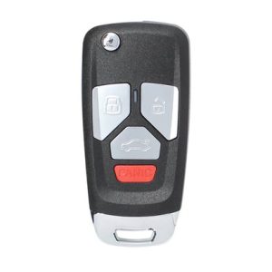 Xhorse VVDI Anahtar Aracı Tel Katlanabilir Uzaktan Anahtar 3+1 Düğme Audi Tarzı XKAU22EN - TR27574