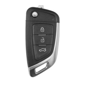 Xhorse VVDI Anahtar Aracı Kablo Katlanabilir Uzaktan Anahtar 3 Düğmeli Yeni BMW Tarzı XKKF06EN Çip Tutucu ile - TR26410