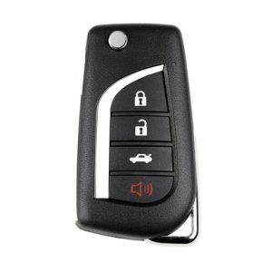 Xhorse VVDI Anahtar Aracı VVDI2 Kablolu Çevirmeli Uzaktan Anahtar 3+1 Düğmeli Toyota Tipi XKTO12EN - TR27481
