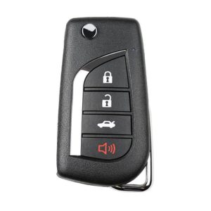 Xhorse Flip Uzaktan Anahtar Kablosu Evrensel 4 Düğme Toyota Tipi XKTO10EN - TR18654